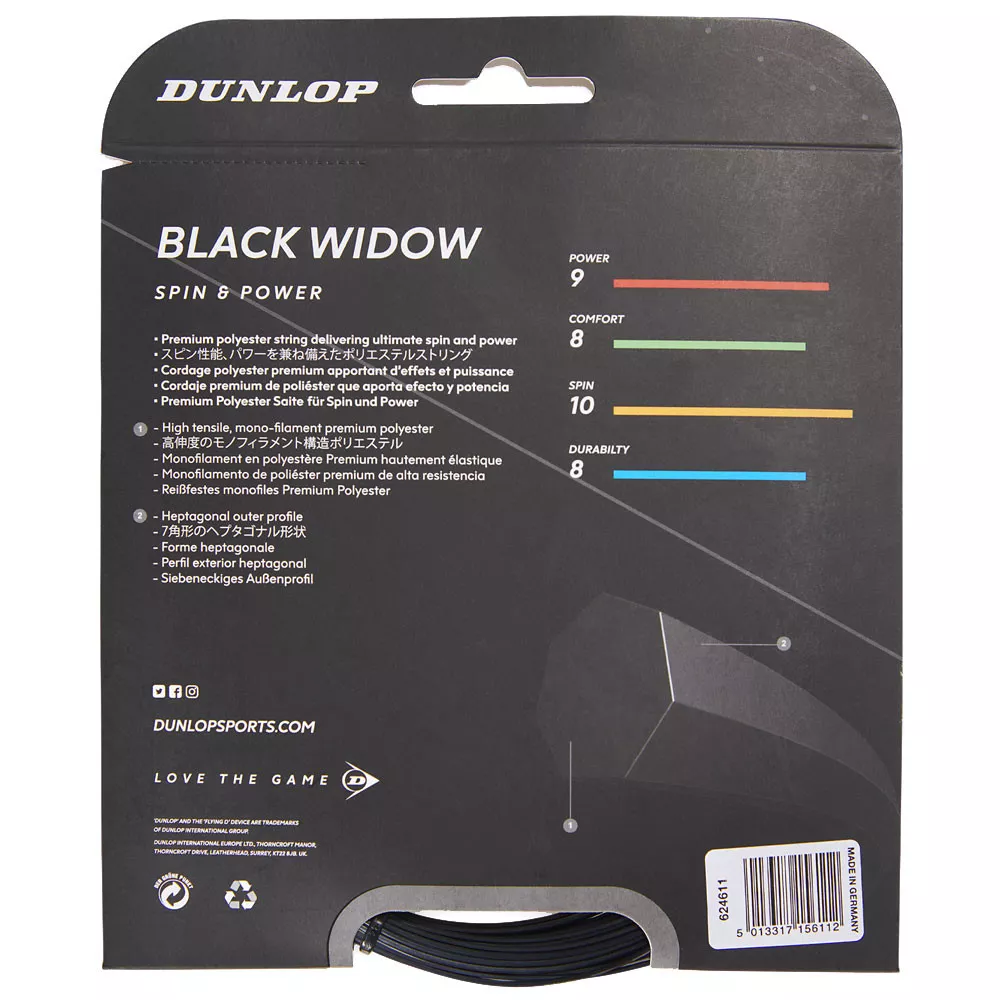 Dunlop Black Widow 12m