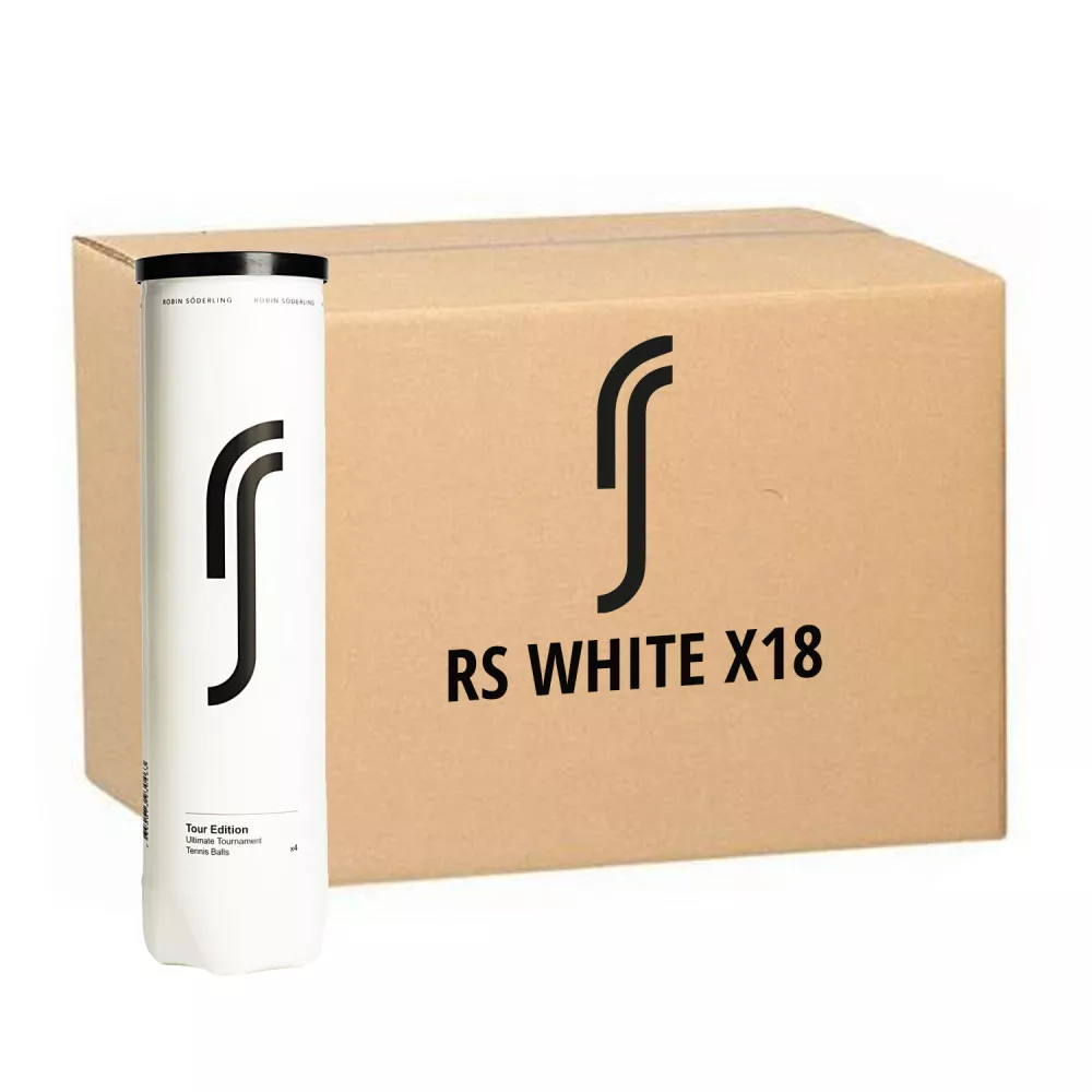 Carton 18 tubes RS All Court Black Edition