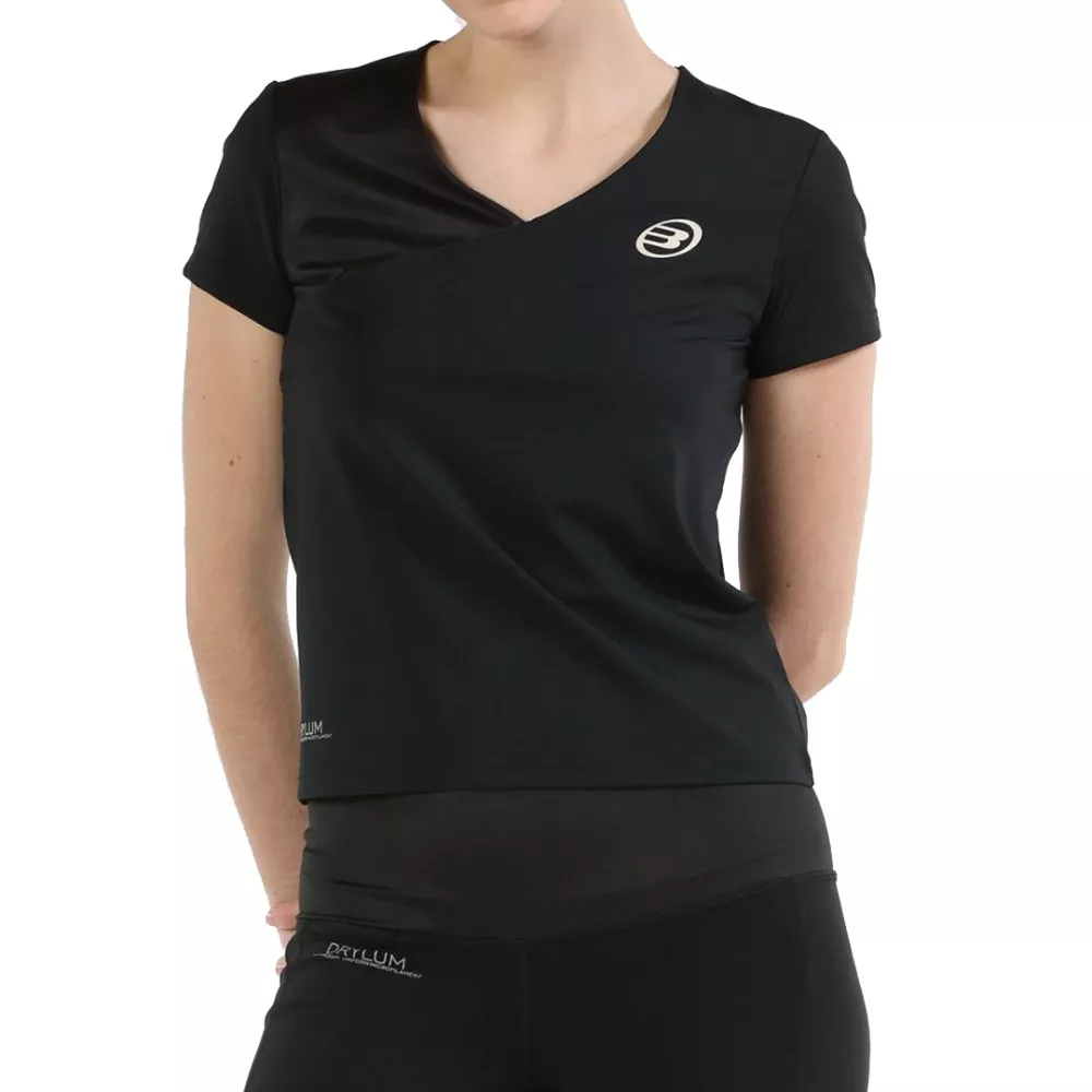 T-Shirt Bullpadel Donna Jerga Steel Blu
