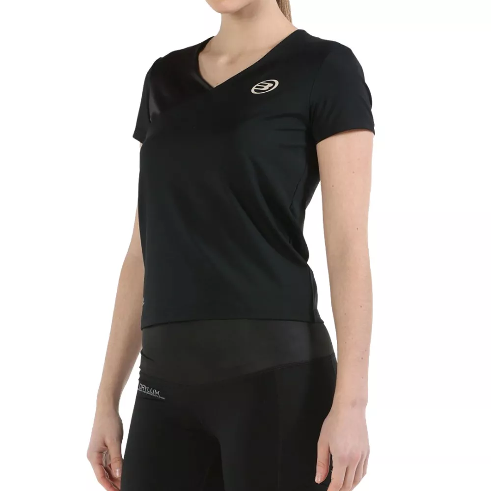 T-Shirt Bullpadel Donna Jerga Steel Blu