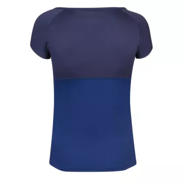 T-Shirt Babolat Play Cap Junior Navy Blu / Corail
