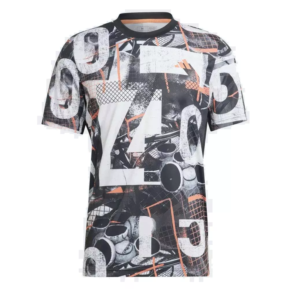 T-Shirt Adidas Club Graph Printed