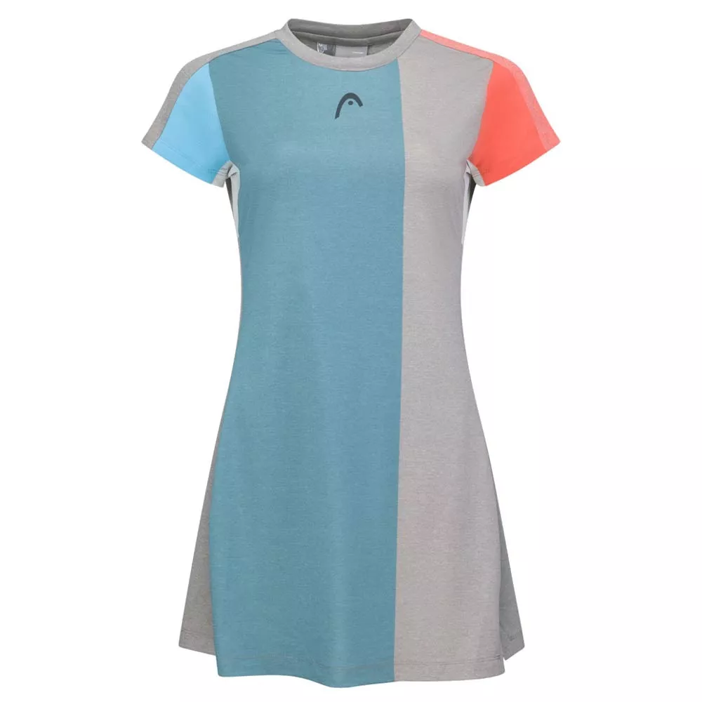 T-Shirt Head Typo donna Navy Blu