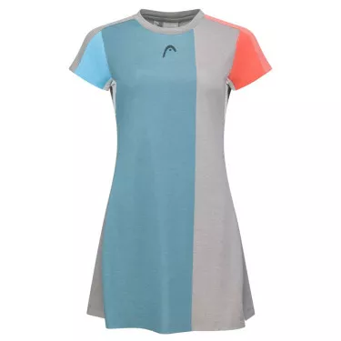 T-Shirt Head Typo donna Navy Blu