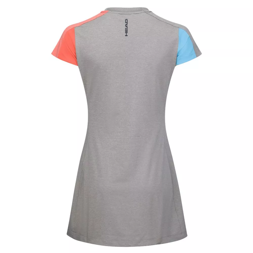 T-Shirt Head Typo donna Navy Blu