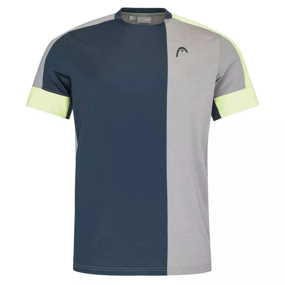 T-Shirt Head Play Tech Navy Blu