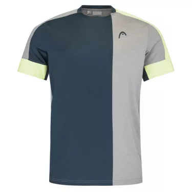T-Shirt Head Play Tech Navy Blu