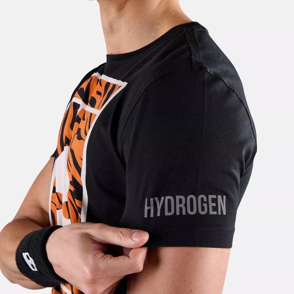 T-Shirt Hydrogen Graffiti Tee Black Tennis