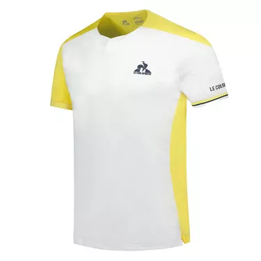 T-Shirt Le Coq Sportif Junior Bianco / Tricolore Paris