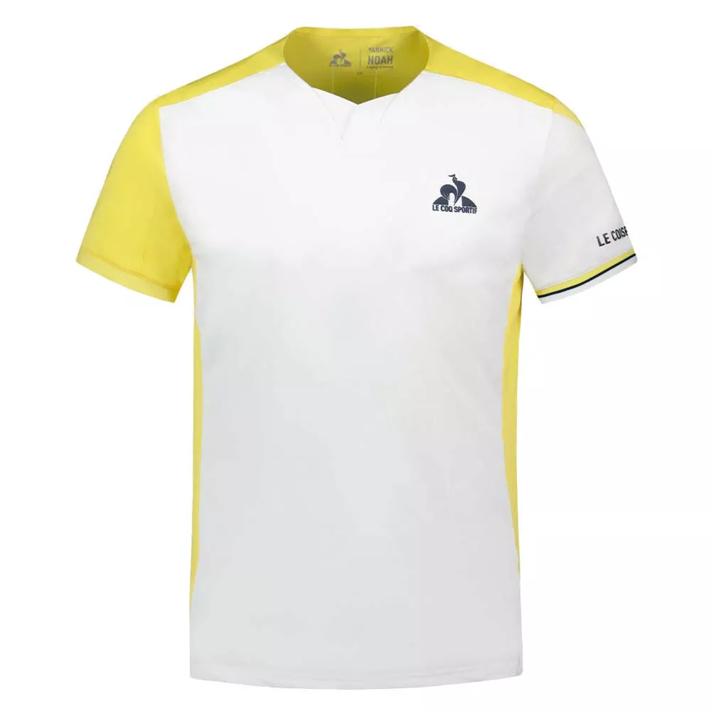 T-Shirt Le Coq Sportif Junior Bianco / Tricolore Paris