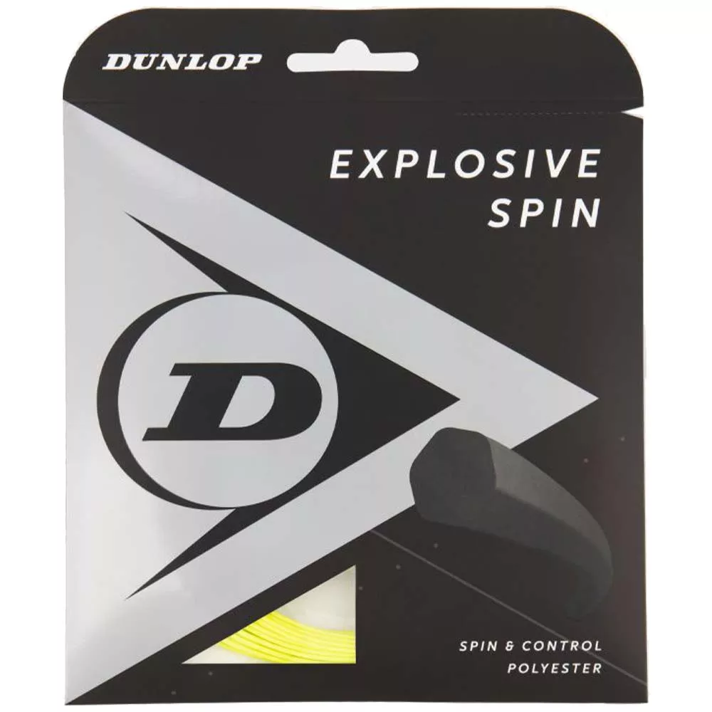 Corda Dunlop Explosive Spin Nero 12m