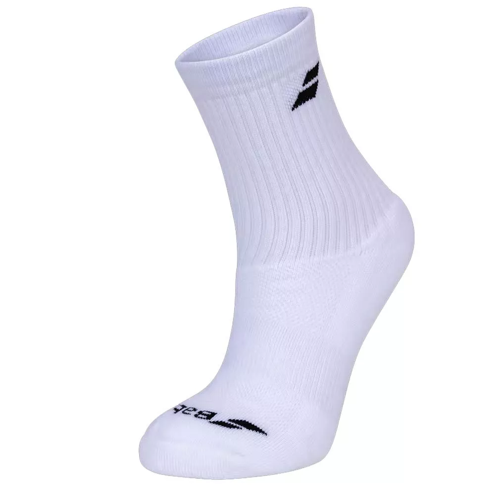 Calzini Babolat 3 Pairs Pack Bianco