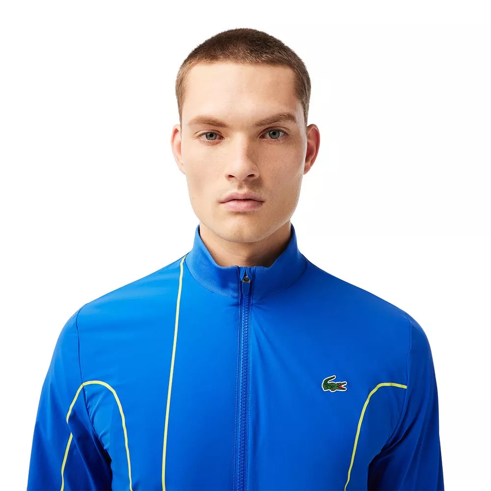 Giacca Lacoste Tennis x Novak Djokovic Blu