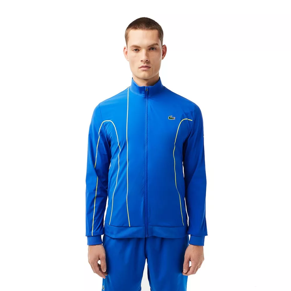 Giacca Lacoste Tennis x Novak Djokovic Blu