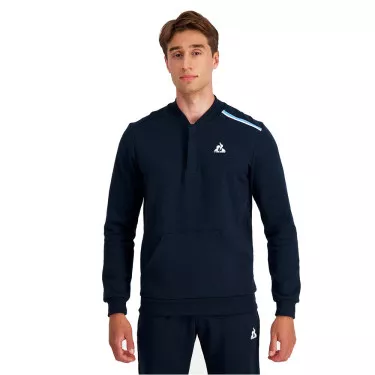 Giacca con zip Le Coq Sportif Terre Battue 83 Blu navy