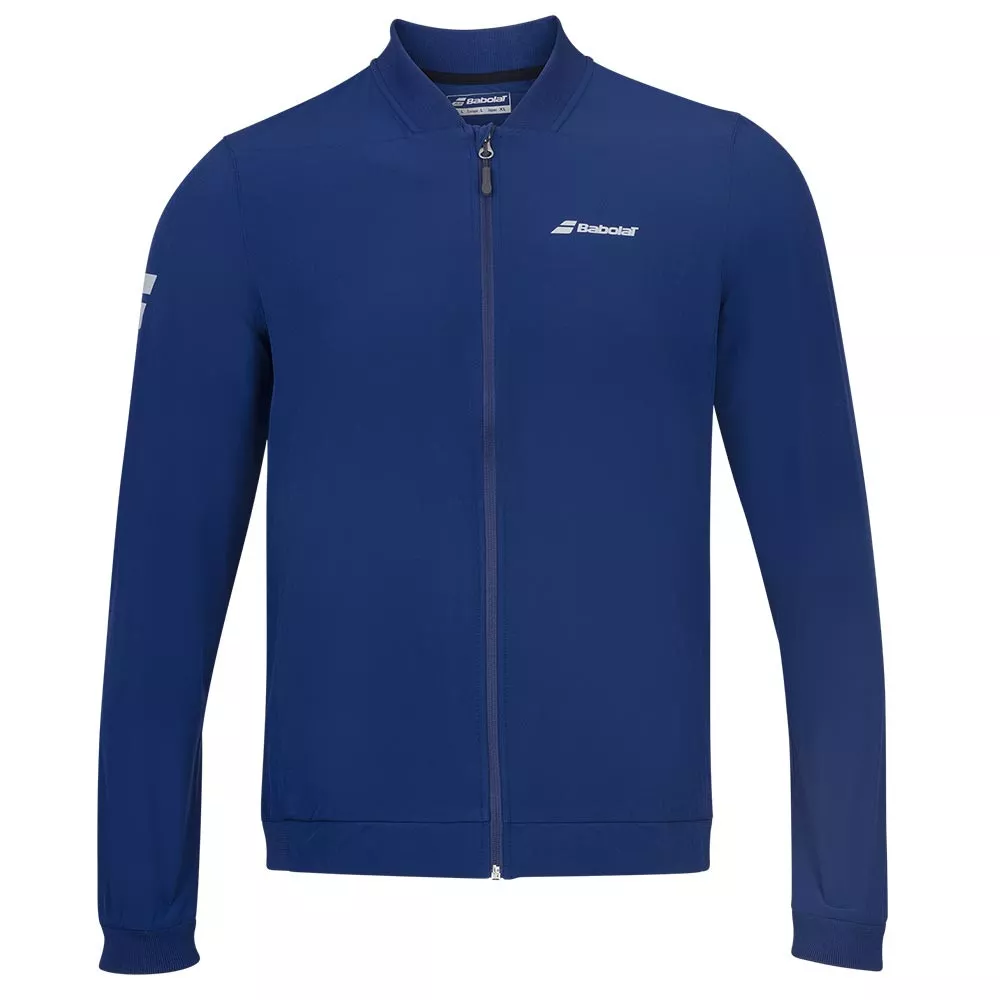 Giacca con cerniera Babolat Play da donna blu navy