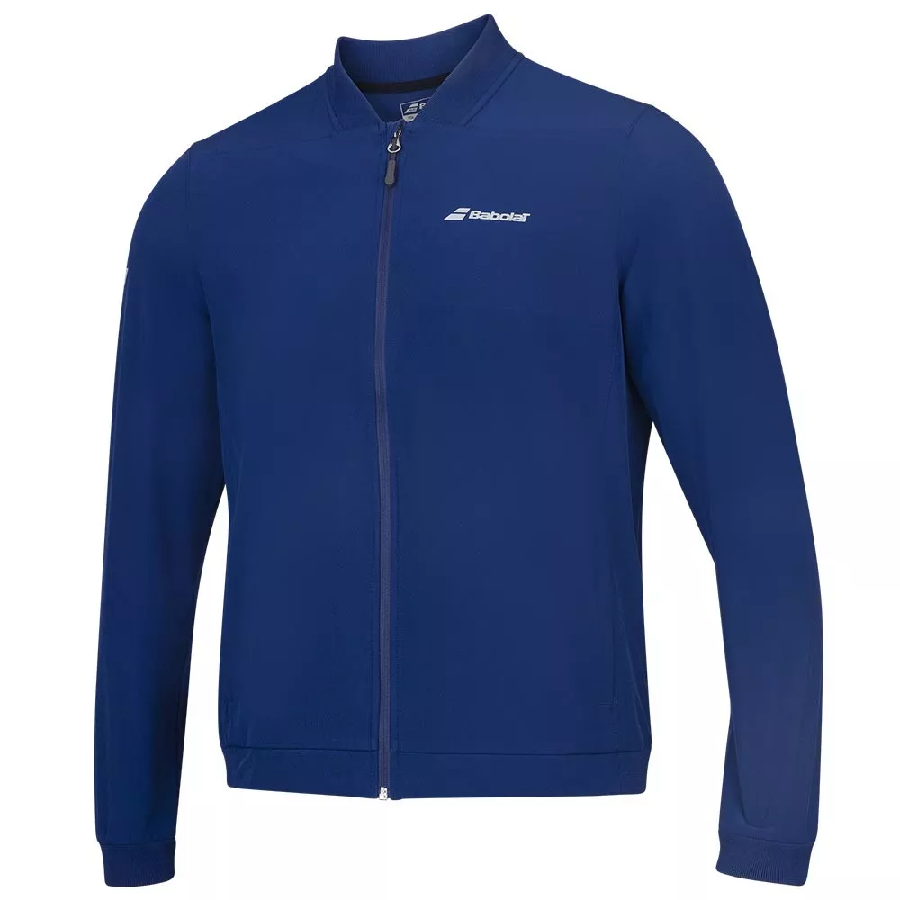 Giacca con cerniera Babolat Play da donna blu navy