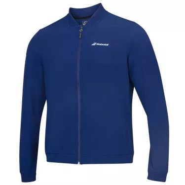 Giacca con cerniera Babolat Play da donna blu navy