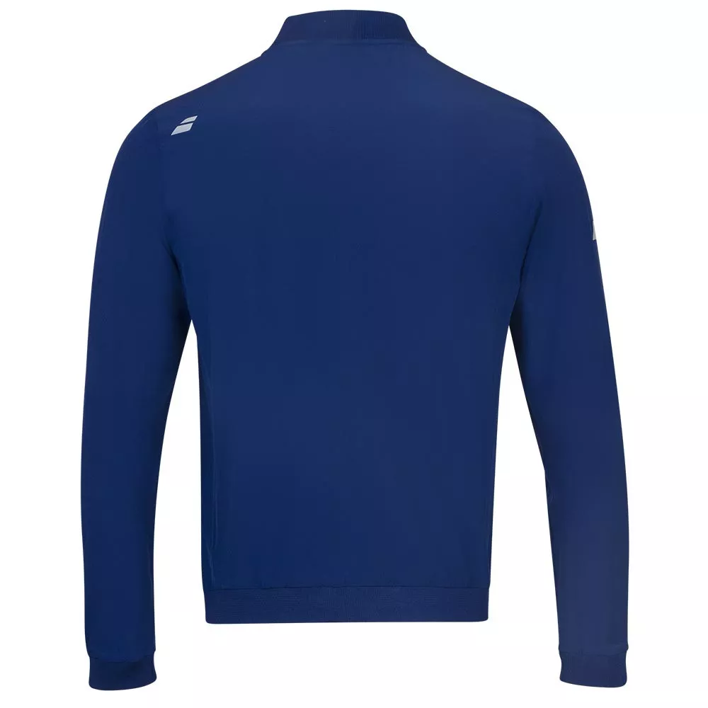 Giacca con cerniera Babolat Play da donna blu navy