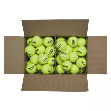 Cartone 18 tubi da 4 palline Wilson Triniti