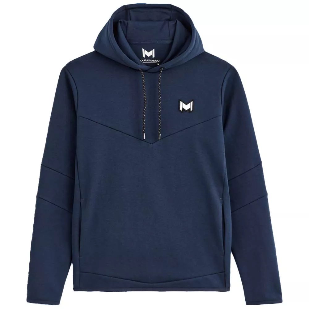 Felpa con cappuccio Mouratoglou nero
