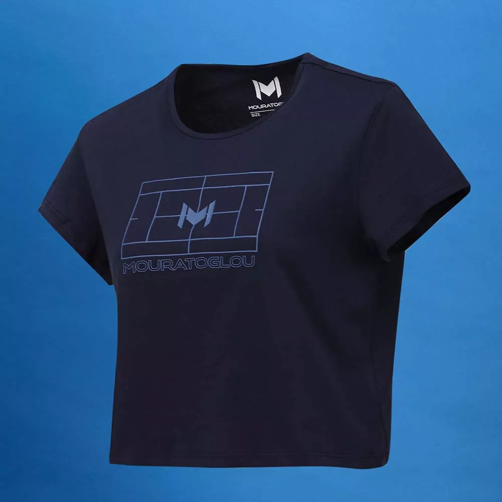 T-shirt Training Mouratoglou Navy blu