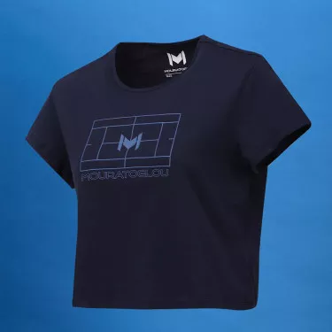 T-shirt Training Mouratoglou Navy blu