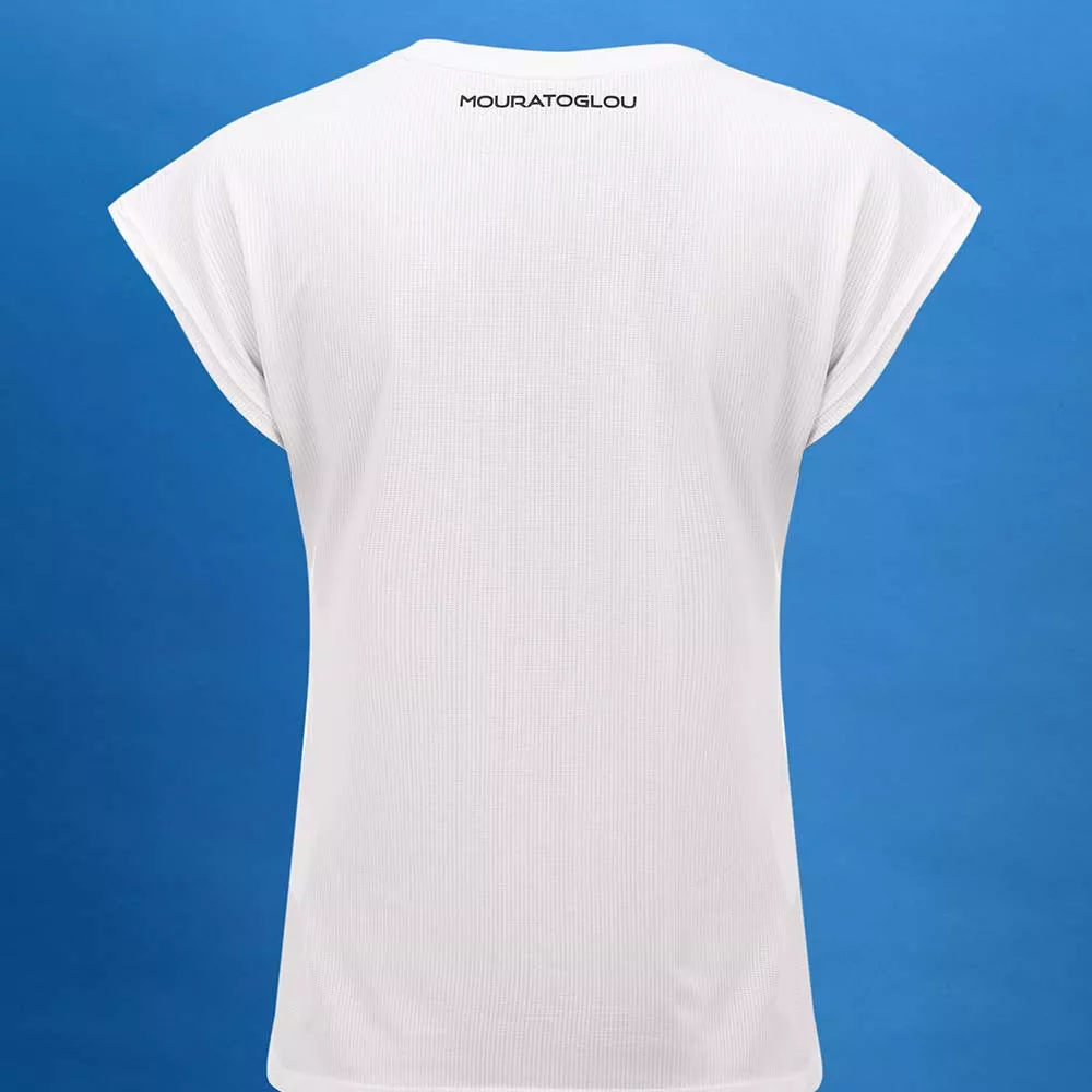 T-shirt Mouratoglou Match da donna Nera