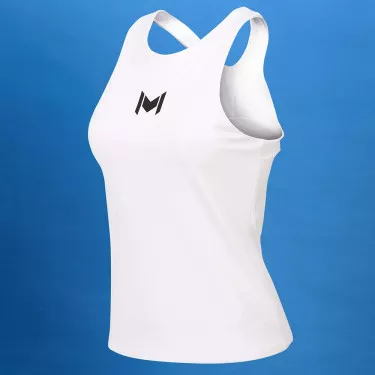 Canotta Le Coq Sportif Yannick Noah Paris Bianca / Gialla