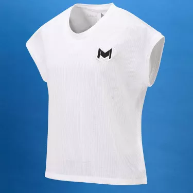 Maglietta Mouratoglou Match Girl Bianco