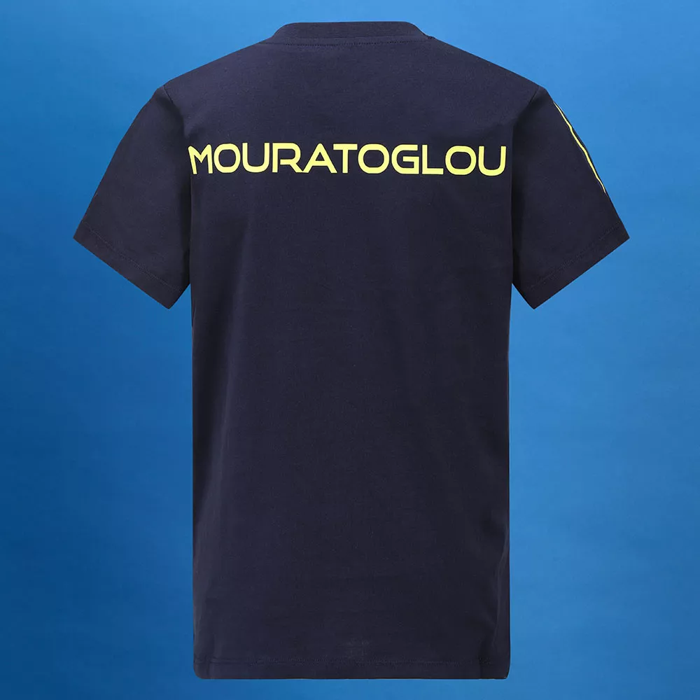 T-shirt Training Mouratoglou da ragazzo Bianca