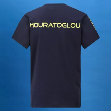 T-shirt Training Mouratoglou da ragazzo Bianca