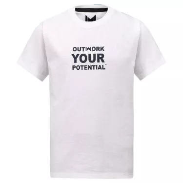 T-shirt Grafica Mouratoglou Bianca