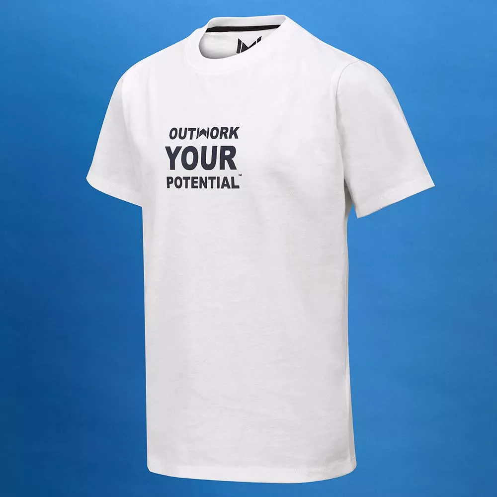 T-shirt Grafica Mouratoglou Bianca