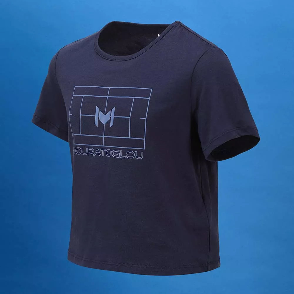 T-shirt Training Mouratoglou Donna Navy blu