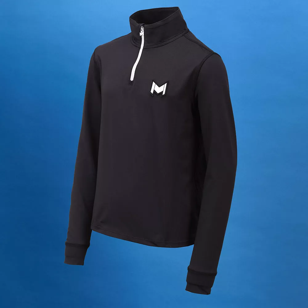 T-shirt a maniche lunghe Mouratoglou Donna Nera