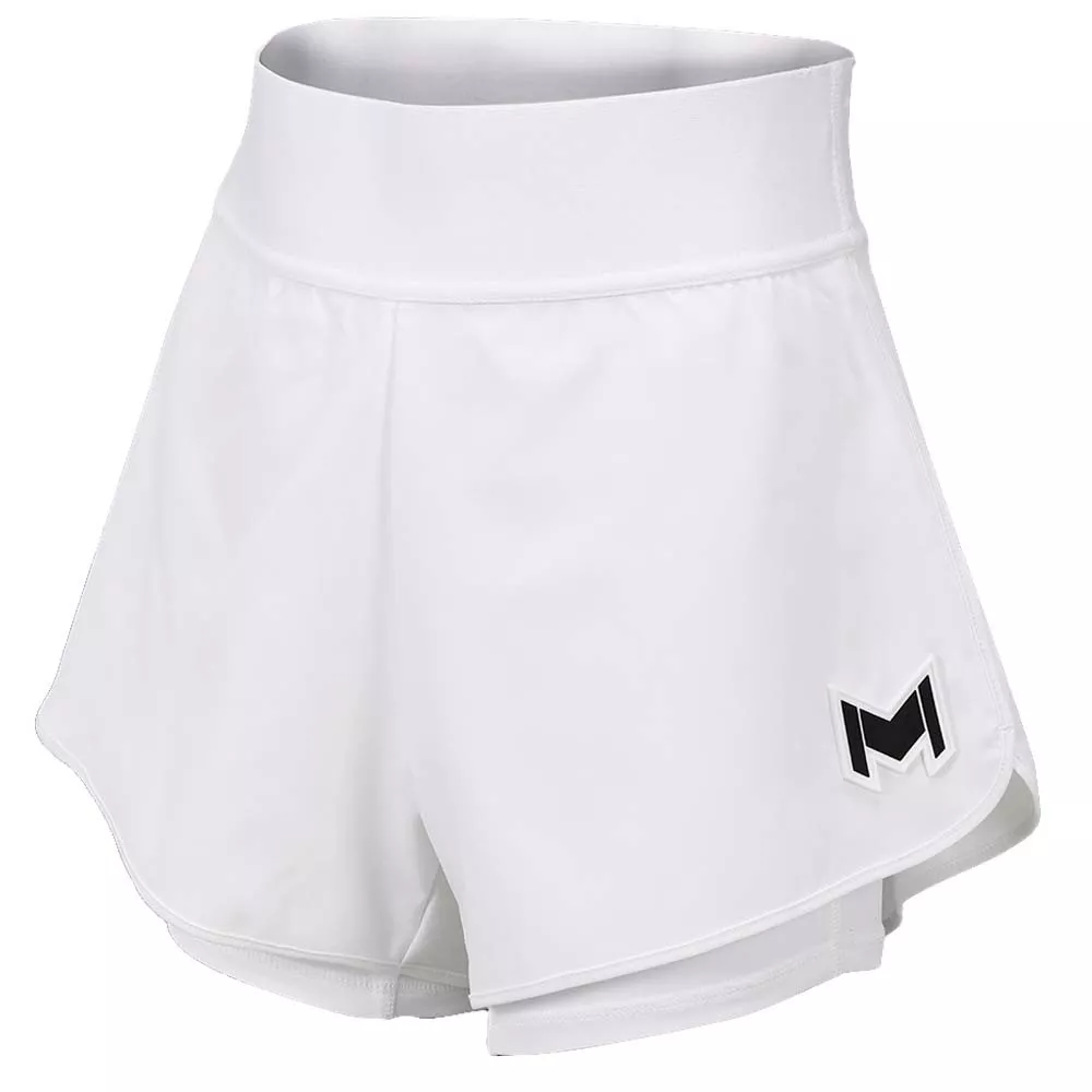 Short Mouratoglou Match da donna Bianca