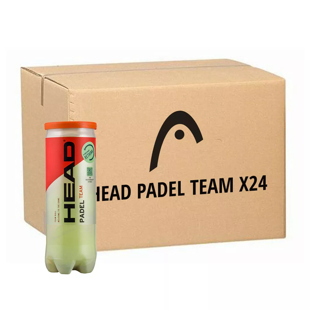 Cartone 24 tubi da 3 palline Head Padel
