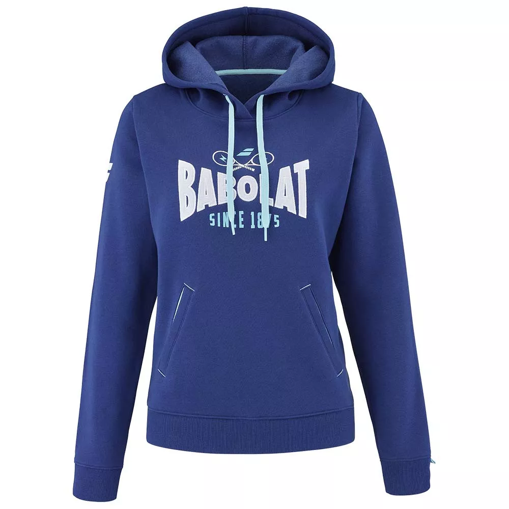 Hoodie Babolat Exercise Donna Blu Navy
