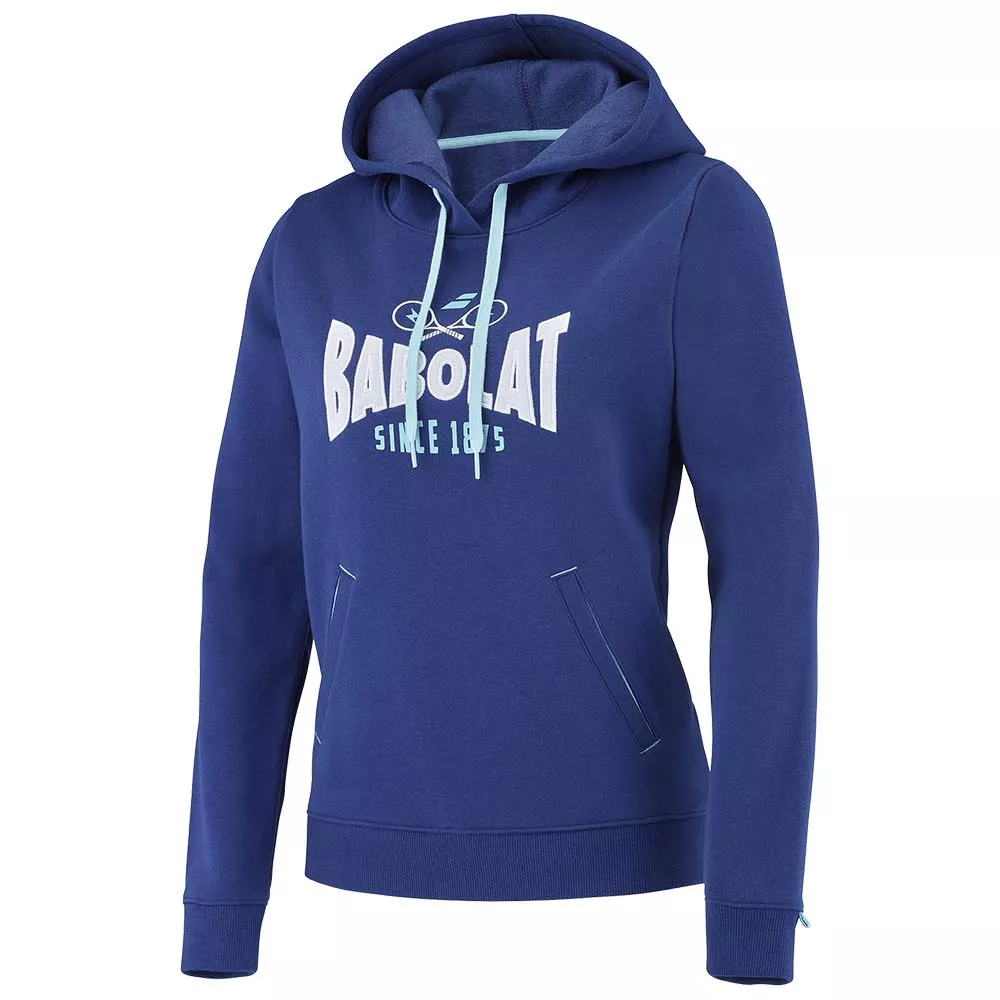 Hoodie Babolat Exercise Donna Blu Navy