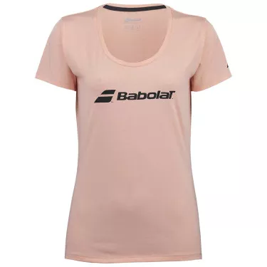 T-Shirt Babolat Exercise Donna Nero
