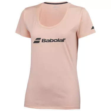 T-Shirt Babolat Exercise Donna Nero