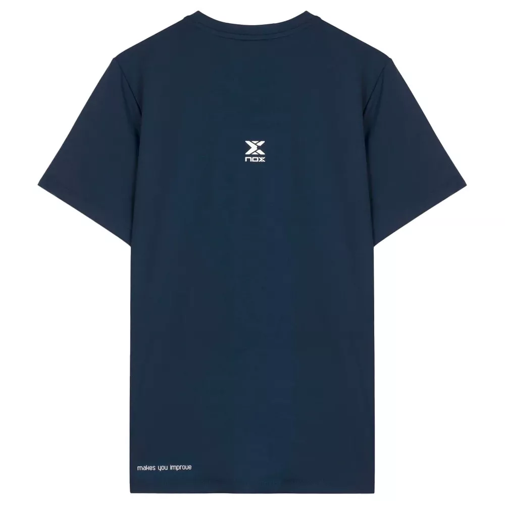 T-shirt Nox AT10 Agust&iacute;n Tapia Navy blu