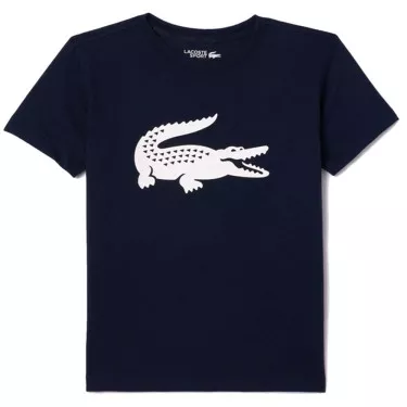 T-Shirt Lacoste Sport Junior Nero