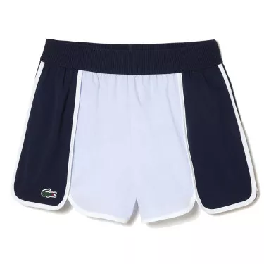 Pantaloncini Lacoste Performance Roland Garros da donna gialli