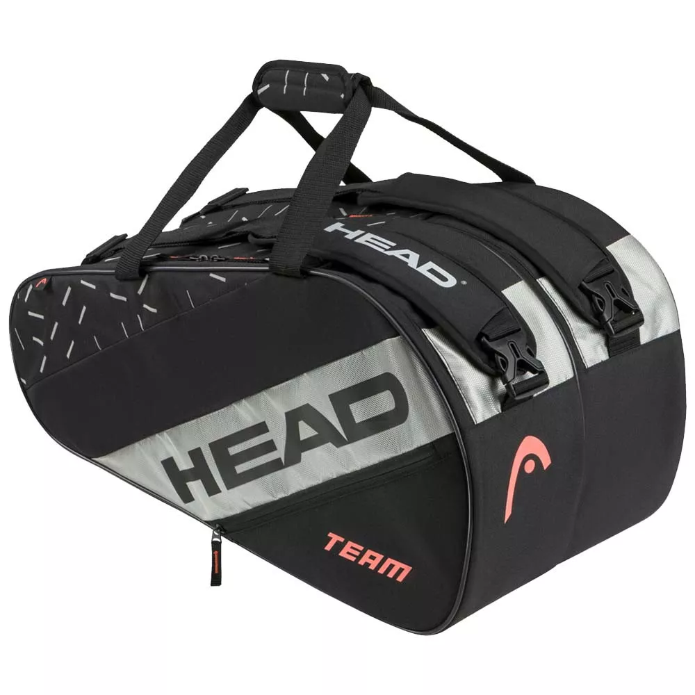 Borsa Head Base Padel M Nero / Arancione