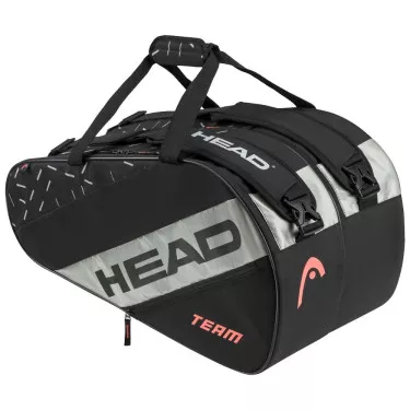 Borsa Head Base Padel M Nero / Arancione