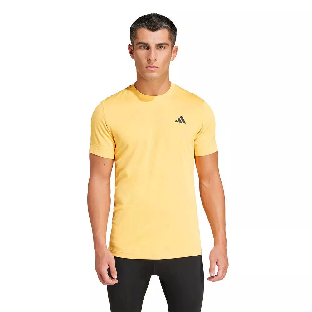 T-shirt Adidas FreeLift giallo