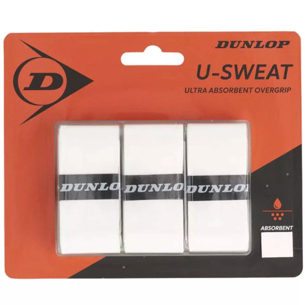 Overgrips Dunlop U-Sweat Nero x 3