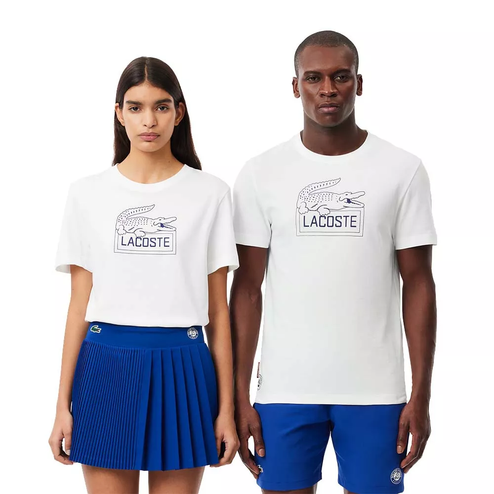 T-shirt Lacoste Sport Roland Garros Unisex Navy Blu